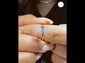 Recent custom diamond ring ready at Orafino