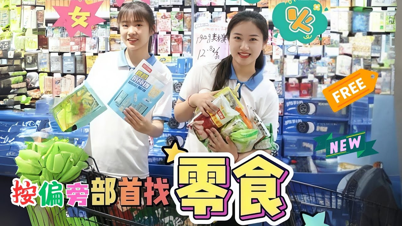 惊呆！大熊按部首挑零食，结果连一包都没有？！