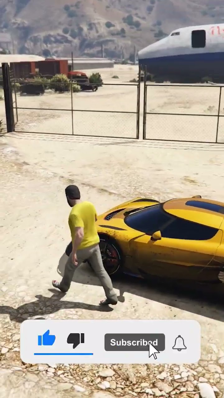 MICHAEL GIFTING LUXURY CAR TO TREVOR \u0026 GOT PRANKED! #shorts #gta5 | TECHNO GAMERZ GTA 5