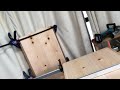 【ライブ終了】棚作りの作業途中