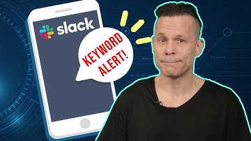 How to set up Slack keyword alerts