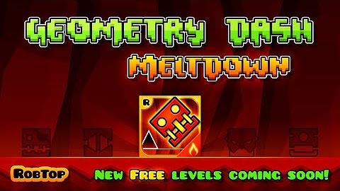 GEOMETRY DASH MELTDOWN LEVEL 1 - 3 ALL COINS (PC VERSION)