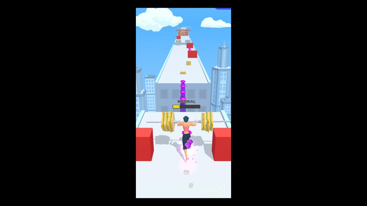 MAX LEVEL in weight runner 3D game 