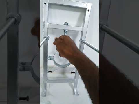 تصميم شاسيه للتواليت المعلق صندوق خارجى