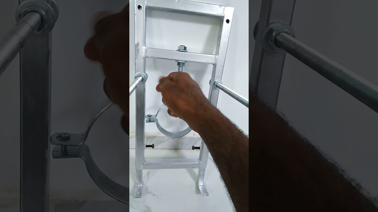 تصميم شاسيه للتواليت المعلق صندوق خارجى