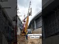 Proses bongkar tower crane #tc #towercrane #dismantlingtowercrane #crane #hidraulic #mobilecrane