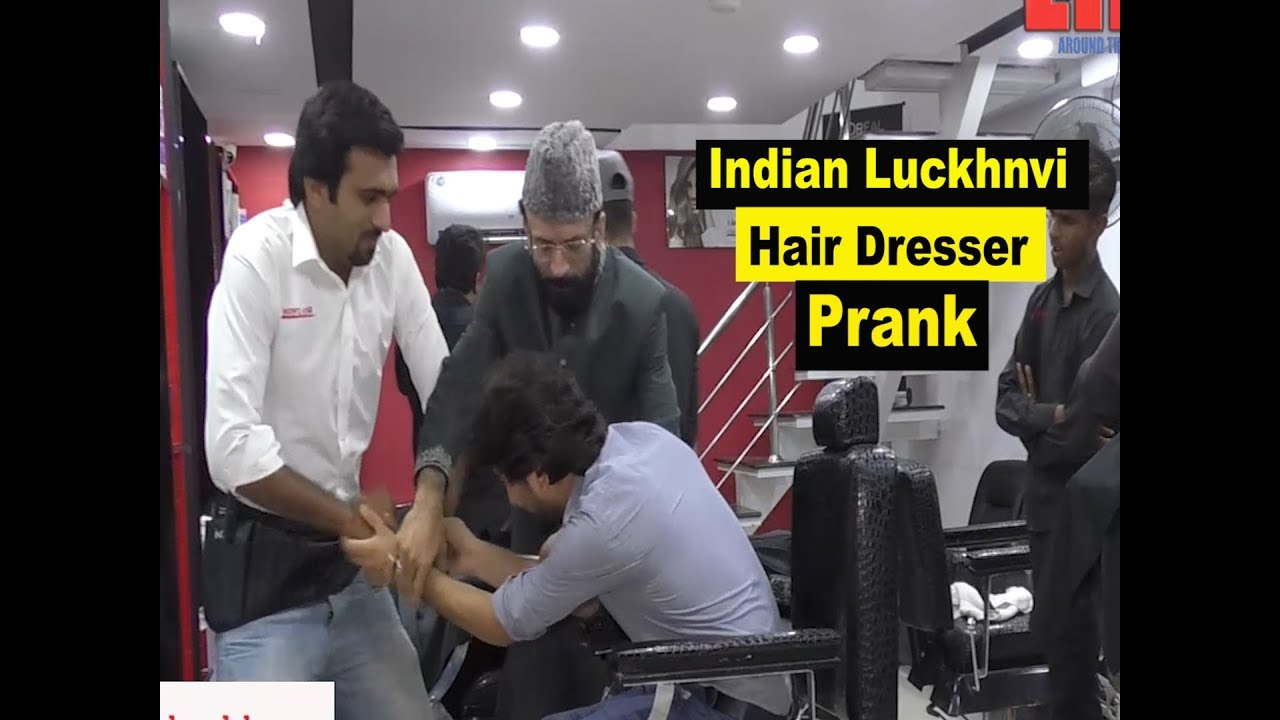 Best Indian Hair Dresser prankLahore tvAllama PranksFunnyEpic