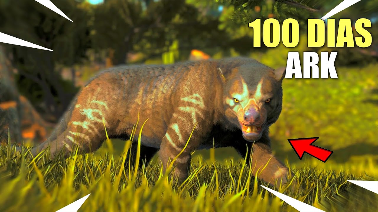 ¡SOBREVIVIENDO 100 DIAS en ARK Survival Evolved! | THYLACOLEO VOY A POR TI #17
