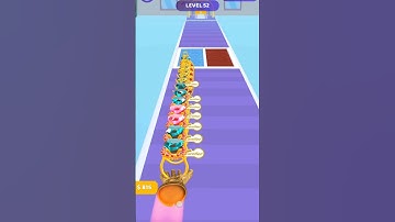 Gem Stack 💎🔥 Lvl-52 | Fun & Satisfying Collecting Game #shorts