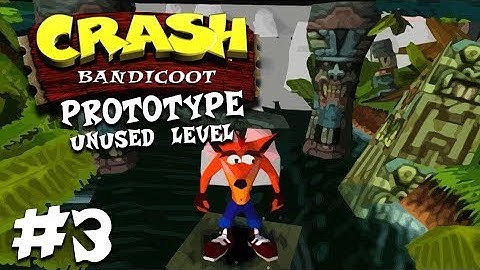 Crash Bandicoot Prototype, Unused Level 3 - Jungle Waterfall [Full HD, 1080p]