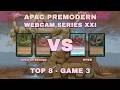 Overrun Stompy VS HFEB: Game 3 - APAC PREMODERN Webcam Series 21 Top 8