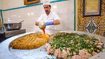 Persian KINGS of Minced Lamb!! 🐑SHOCKING IRANIAN FOOD in Isfahan, Iran!! 🇮🇷