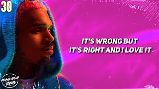 Chris Brown - Nobody Has To Know (Lyrics) ft. Davido