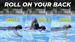 If Side Breathing Feels Impossible, Roll to Your Back Like This
