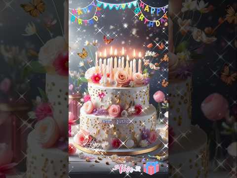 Happy birthday to you song 💖 Congratulations #happybirthday #birthdaycake #birthdaysong #생일