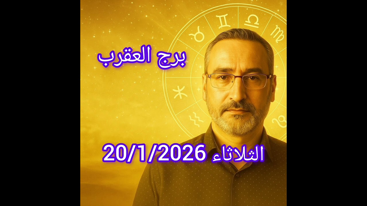 توقعات برج العقرب اليوم الثلاثاء 20 يناير 2026 | يوم الشغف والقرارات الحاسمة