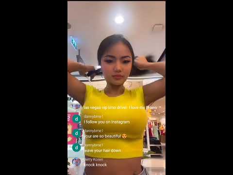 praew pahtcharin she live on YouTube for you