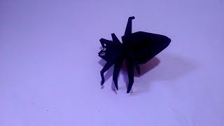 Cara Mudah Membuat Origami Laba Laba Keren