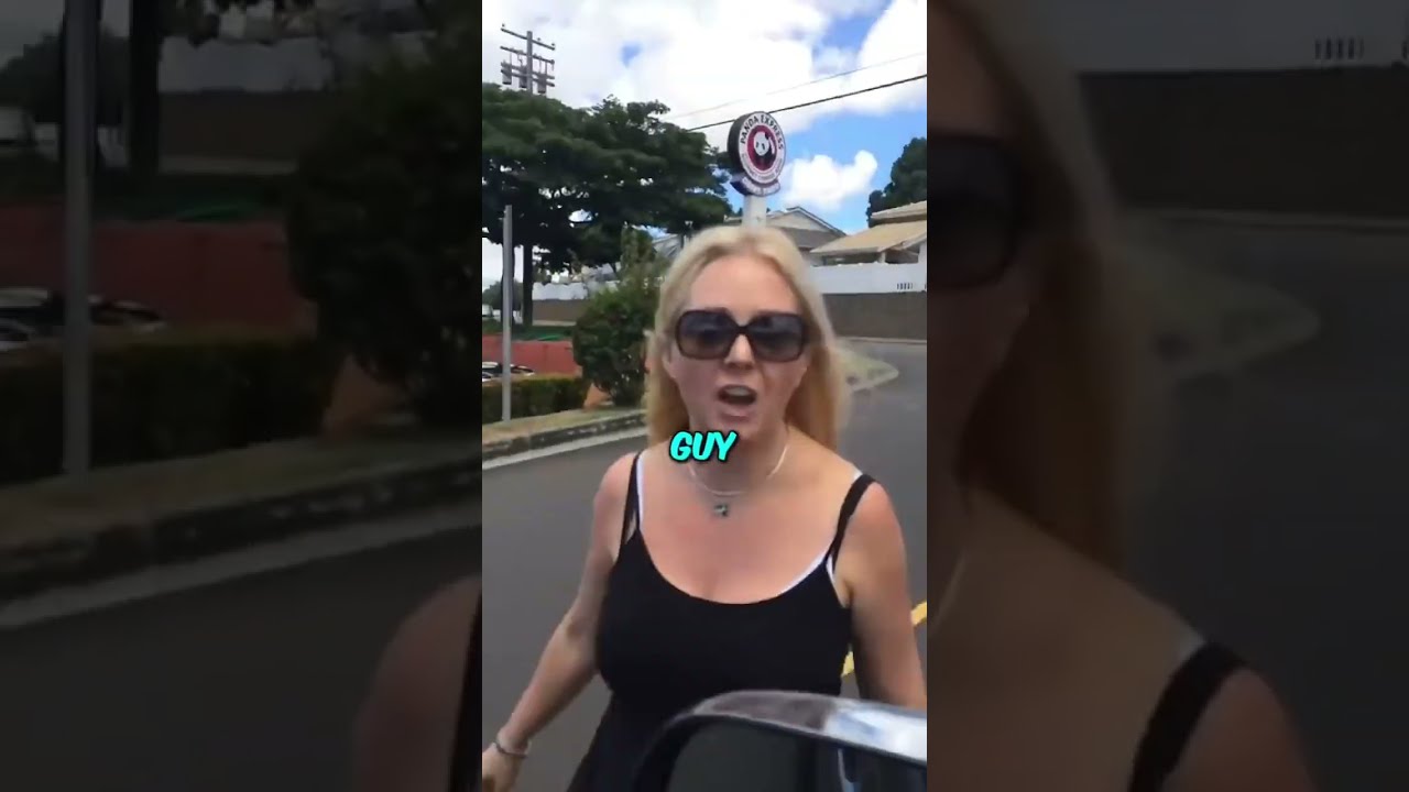 Karen S Road Rage Ends In Instant Karma