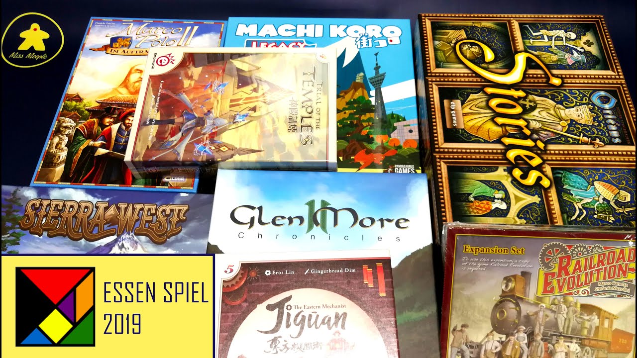 Essen Spiel 2019 Acquisti Giochi Da Tavolo