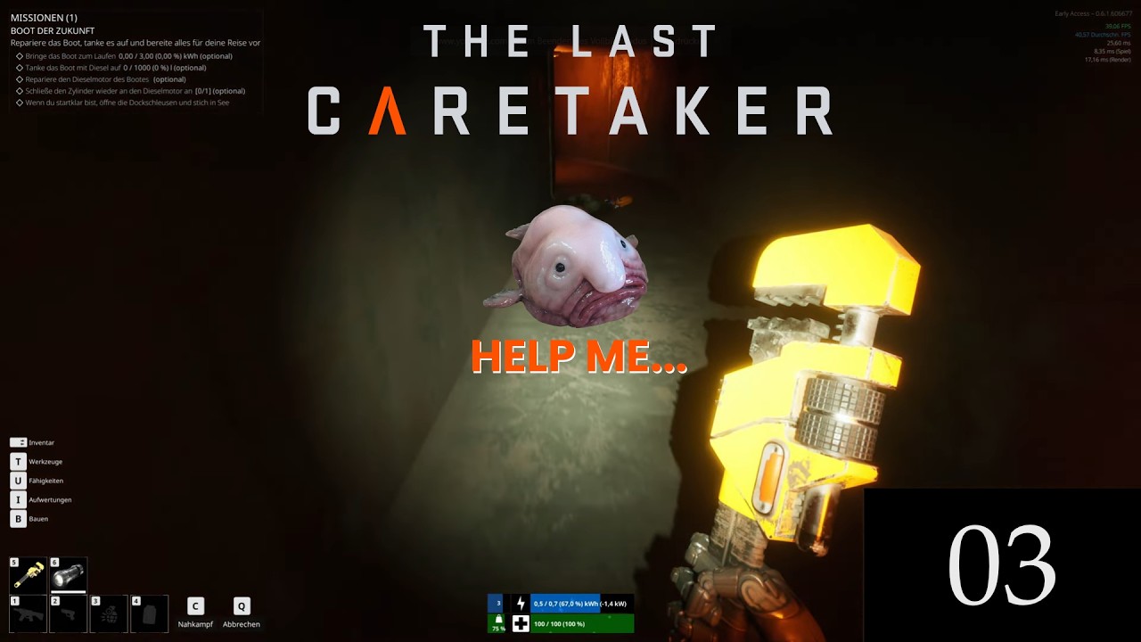 The Last Caretaker #03 | Schleimige Begegnung