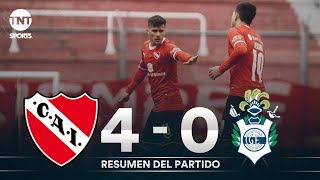 Resumen de Independiente vs Gimnasia LP (4-0) | Amistoso de pretemporada