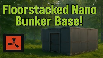 Floor-Stacked Meta Nano Bunker Base in RUST...