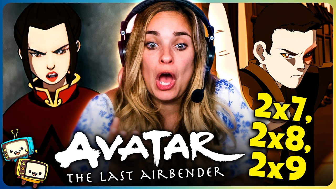 AVATAR: THE LAST AIRBENDER (2006) Season 2 Episodes 2x7, 2x8 & 2x9 Reaction! | First Time Watch!