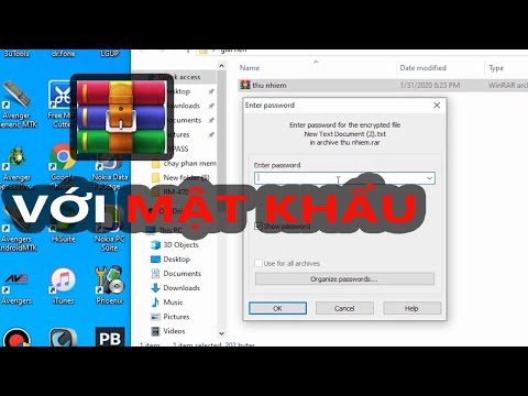 Video: Cách Tạo Kho Lưu Trữ Mật Khẩu Bằng WinRAR