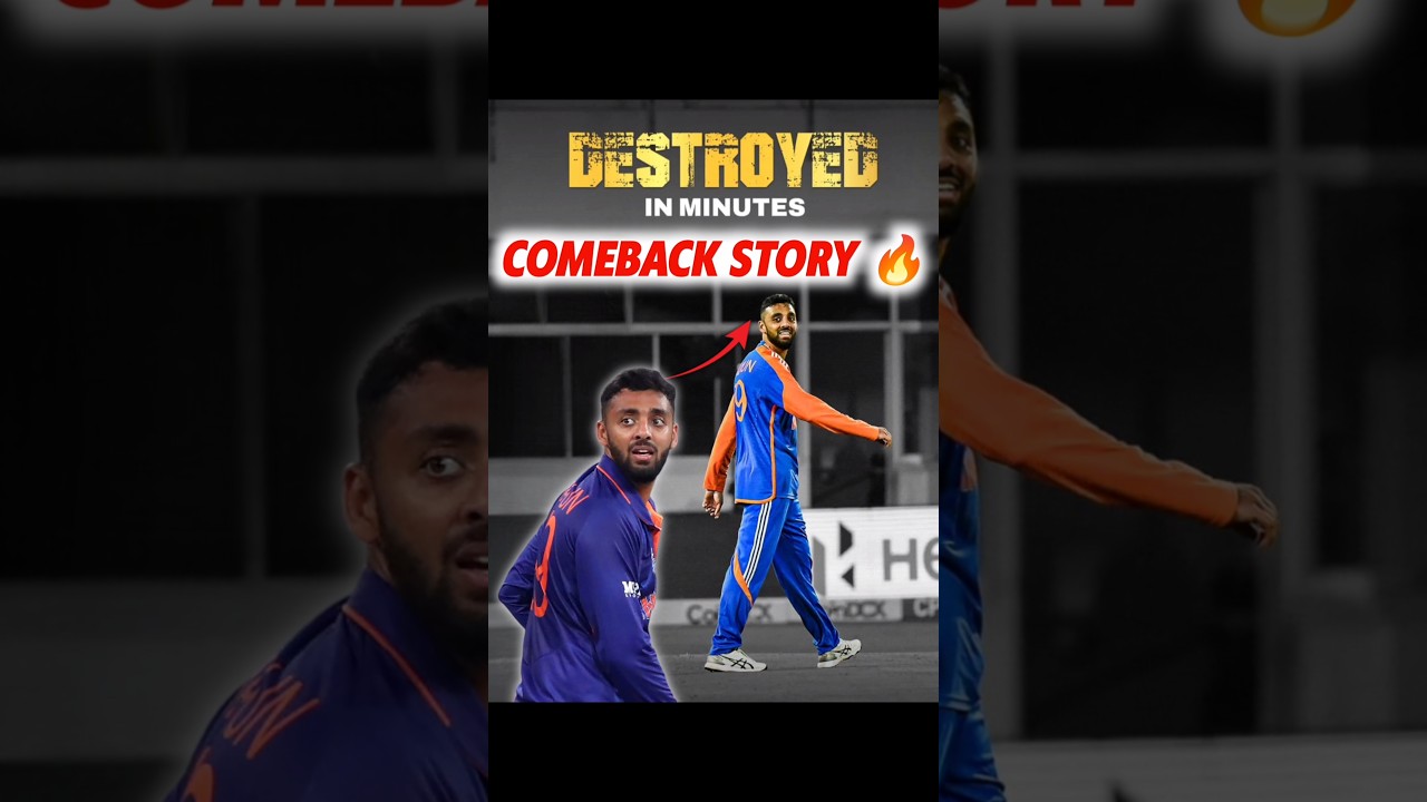 Comeback story of Varun Chakaravarthy🔥
