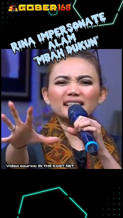 MANTAP⁉️ RINA NIRUIN GAYA ALAM 'MBAH DUKUN' 🤩😆🤩
