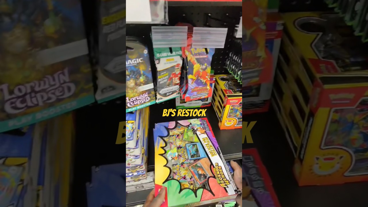 BJ's restock #pokemoninvesting #pokemon #pokemoncards #pokemonchannel  #prismaticevolutions - YouTube