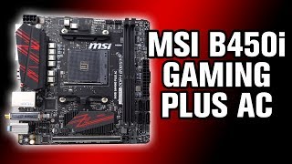 MSI B450i AC Motherboard - YouTube