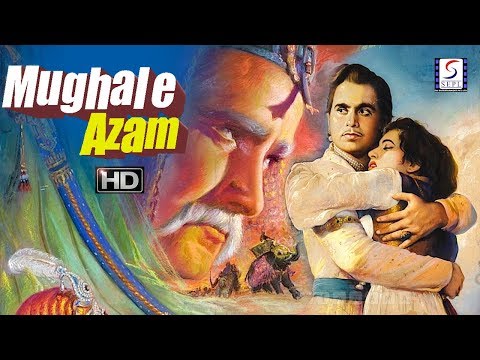 mughal-e-azam---super-hit-movie---dilip-kumar,-madhubala---b&w---hd