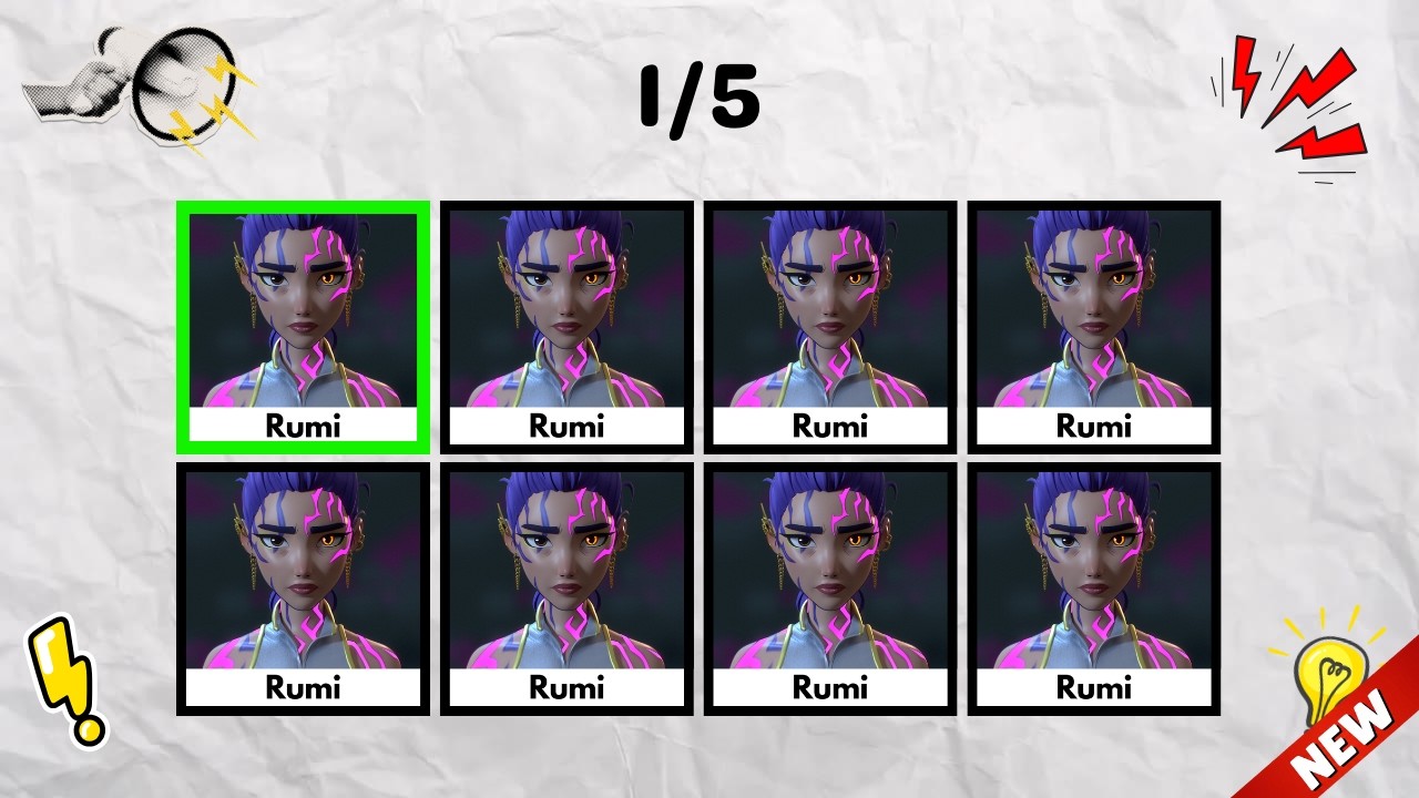 Say The Word On Beat Challenge | Level 1-5 Easy to Impossible | Kpop Demon Hunters Edition