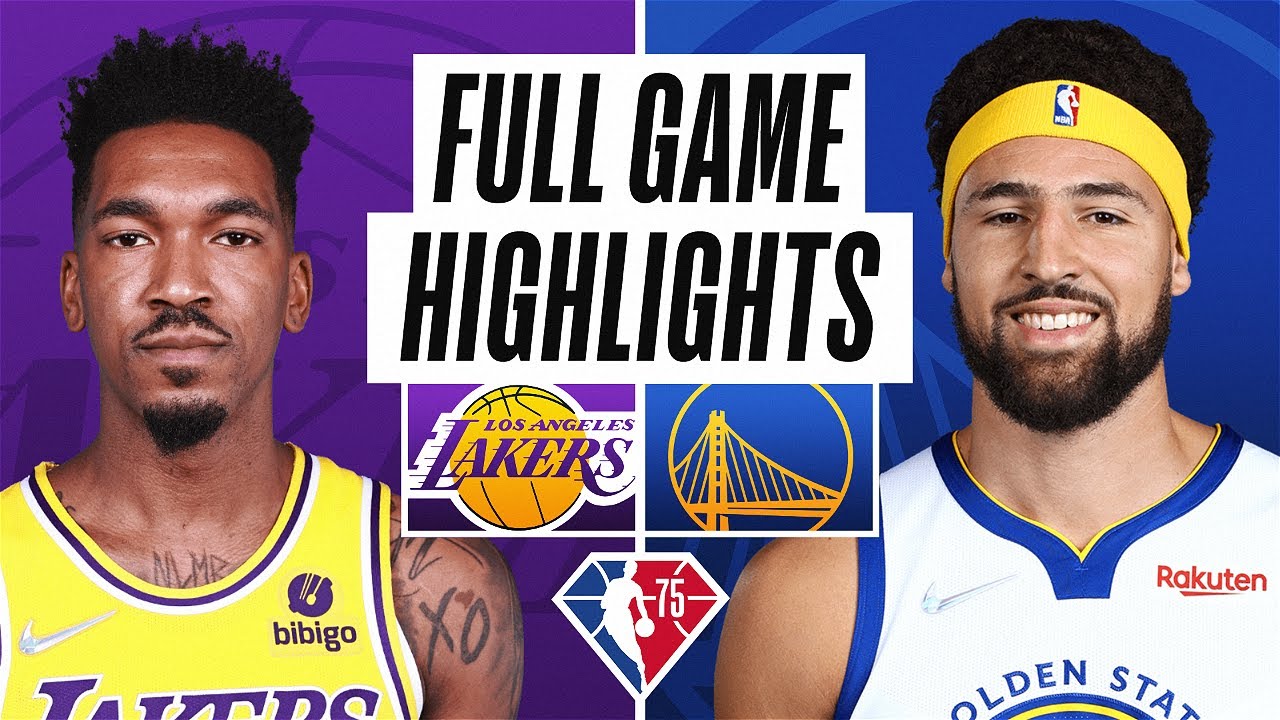 LAKERS at WARRIORS, FULL GAME HIGHLIGHTS