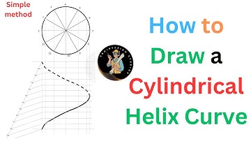 How to Draw a Cylindrical Helix Curve