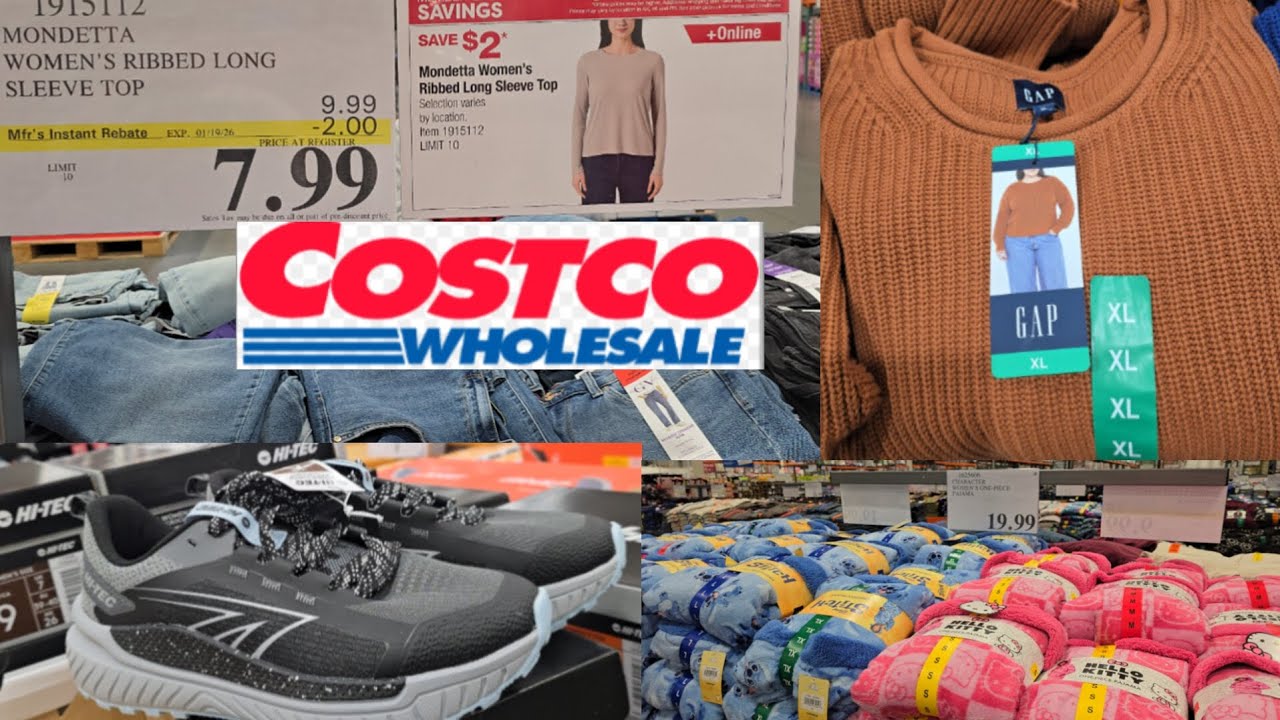 COSTCO NEW WINTER 2025 CLOTHING, HOLIDAY GIFTS WOW DESIGNERS, SAVINGS, CONVERSE, ADIDAS DKNY CK PUMA