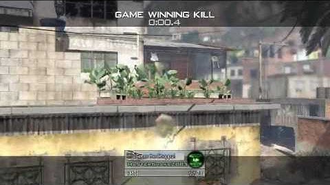 Modern Warfare 2 - Dead On Grenade Launcher Game Winning Kill