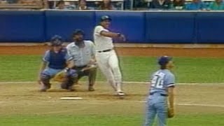Famous KC@NYY: Winfield's homer lands by Monument Park Profile