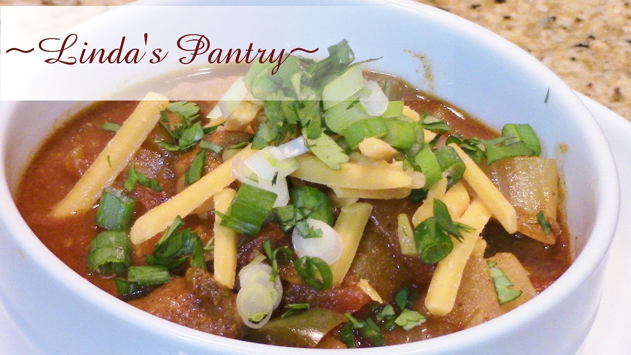~Hawaiian Inspired Chili With Linda's Pantry~ - YouTube