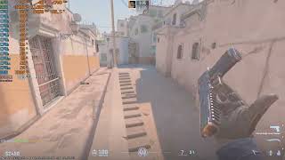 Counter Strike 2, Ryzen 5 7600X / RTX 4080, 720p low benchmark