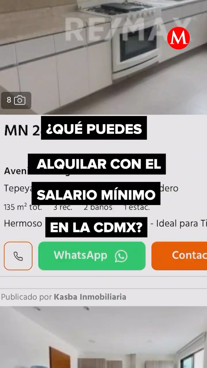 ¿Qué puedes RENTAR con el salario mínimo en la Ciudad de México?
