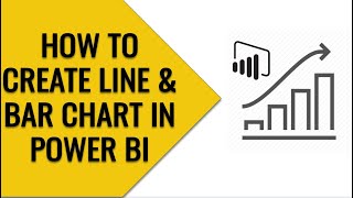 power bi line and column stack bar chart