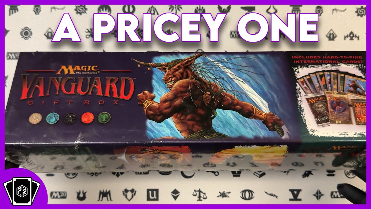 A MAGIC PRICEY PRODUCT - Cracking a Magic the Gathering Vintage MTG Vanguard Gift Box A MAGIC PRICEY PRODUCT - Cracking a Magic the Gathering Vintage MTG Vanguard Gift Box