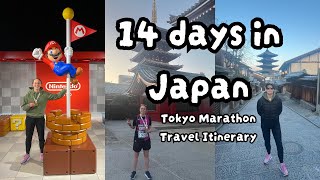 How to Spend 14 Days in JAPAN 🇯🇵 Tokyo Marathon Travel Itinerary