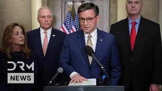 FULL PRESSER: Mike Johnson Slams Democrats, Schumer & AOC For Government Shutdown | AC1G