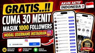 Cara Menambah Followers Instagram Gratis 2026 Akun Aktif Indonesia - Followers Instagram Gratis