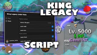 Script King Legacy Update 4.66 (Auto Farm, Raid, Teleport, NPC)