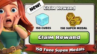 Get Free 150 Super Medals and Ice Cubes in Rocket Balloon Spotlight Event (Clash of Clans)